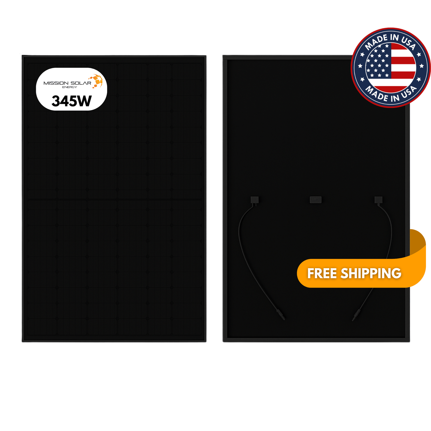 26 - Pack 345W Mission Solar American - Made Tier 1 Panels - 8.97kW Pallet (MSE345SX5T) - Wholesale Pallet Deal pallet Clear Energy Partners
