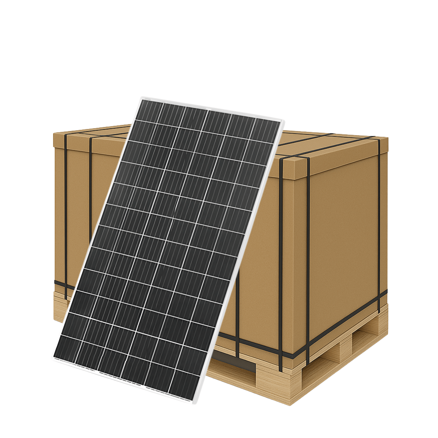 26 - Pack 385W Jinko Tier 1 Panels - 10.01kW Pallet (JKM385M - 72H - V) - Wholesale Pallet Deal pallet Clear Energy Partners