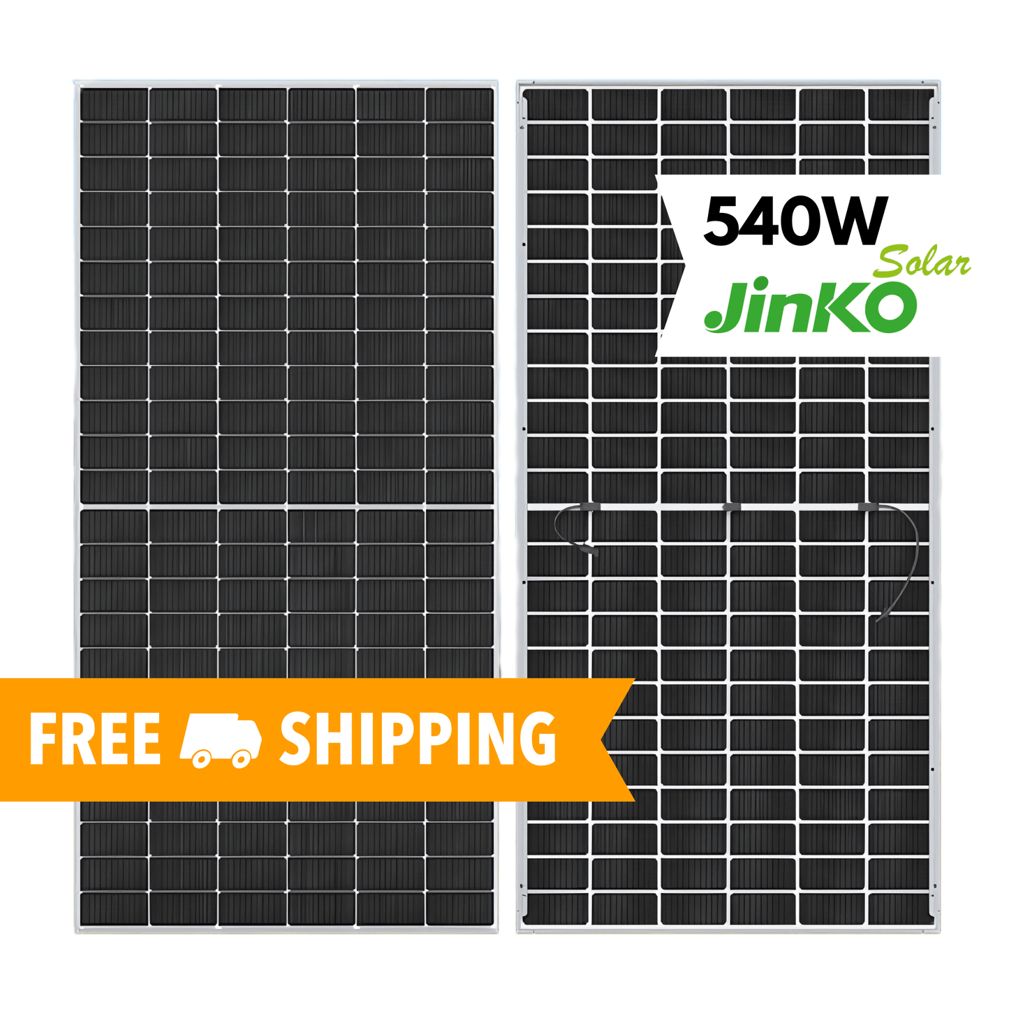 31 - Pack 540W Jinko Tier 1 Bifacial Panels - 16.74kW Pallet (JKM540M - 72HL4 - TV) - Wholesale Pallet Deal pallet Clear Energy Partners