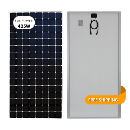 21 - Pack 425W SunPower Maxeon Used Panels - 8.9kW Pallet (SPR - 425E - WHT - D) - Wholesale Pallet Deal pallet Clear Energy Partners