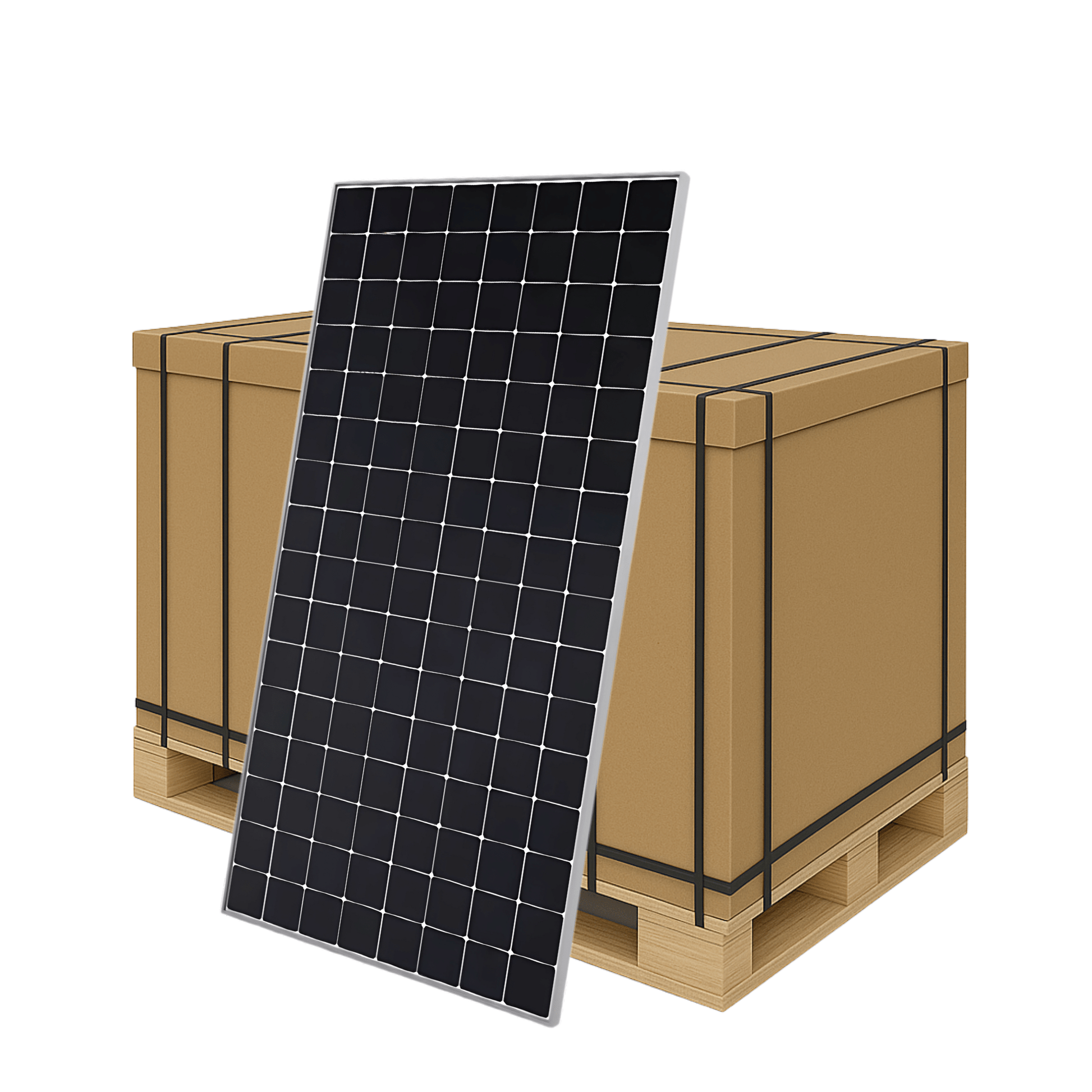 21 - Pack 425W SunPower Maxeon Used Panels - 8.9kW Pallet (SPR - 425E - WHT - D) - Wholesale Pallet Deal pallet Clear Energy Partners