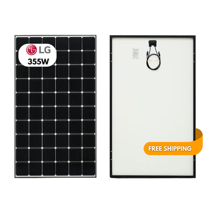 25 - Pack 355W LG Tier 1 Panels - 8.88kW Pallet (LG355N1C - N5) - Wholesale Pallet Deal pallet Clear Energy Partners
