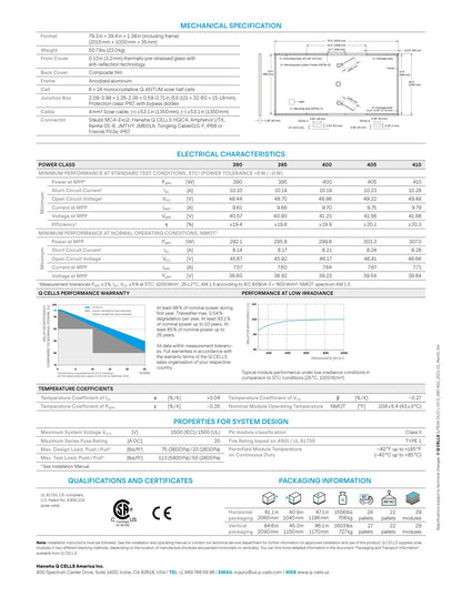 29 - Pack 395W Q CELLS Tier 1 Panels - 11.46kW Pallet (Q.PEAK DUO L - G7.3 395) - Wholesale Pallet Deal pallet Clear Energy Partners