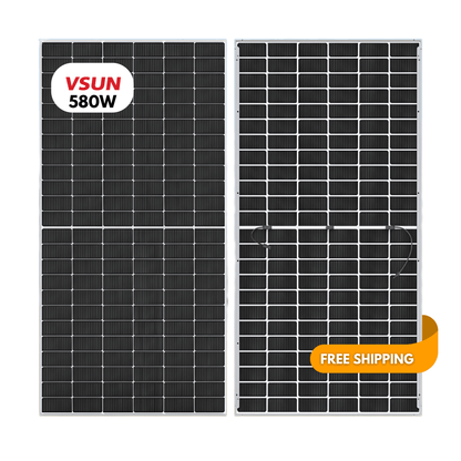 30 - Pack 580W VSUN Tier 1 Bifacial Panels - 17.4kW Pallet (VSUN580N - 144BMH - DG) - Wholesale Pallet Deal pallet Clear Energy Partners