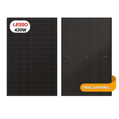 36 - Pack 430W Lesso N - Type Bifacial Solar Panels - 15.48kW Pallet (430C(HBB)54(182)) - Wholesale Pallet Deal pallet Clear Energy Partners