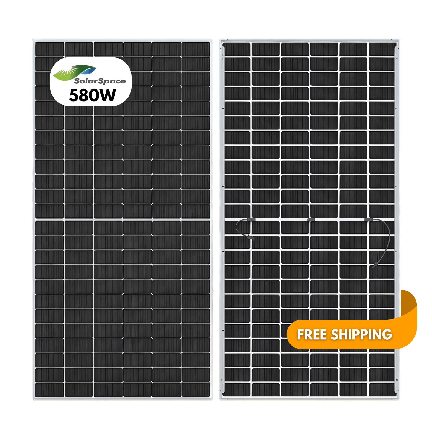 36 - Pack 580W SolarSpace N - Type TopCon Bifacial Solar Panels - 20.88kW Pallet (SS8 - 72HD - 580N) - Wholesale Pallet Deal pallet Clear Energy Partners
