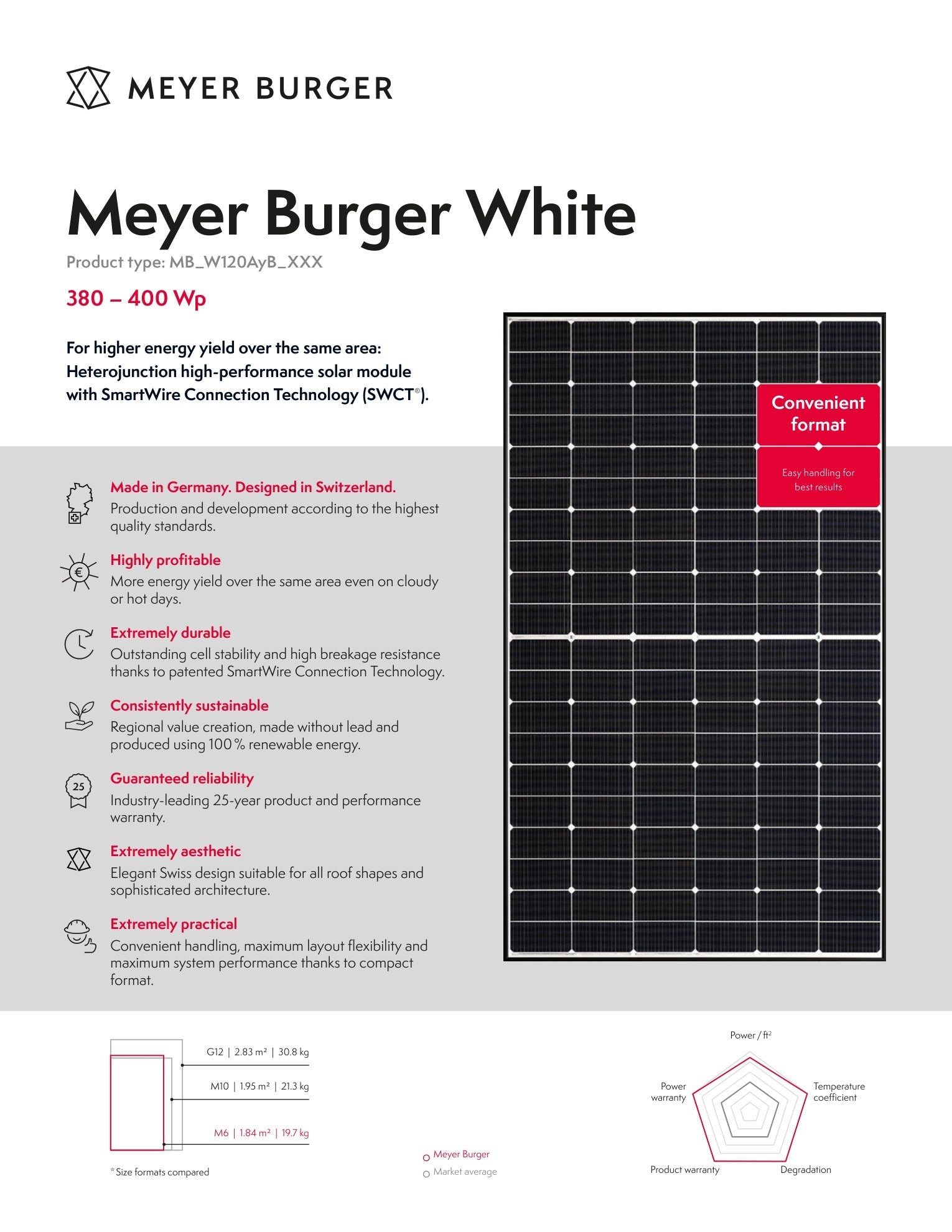 390W Meyer Burger FEOC - Compliant Solar Panels (MB_W120AYB_390) Wholesale Truckload Truck Clear Energy Partners