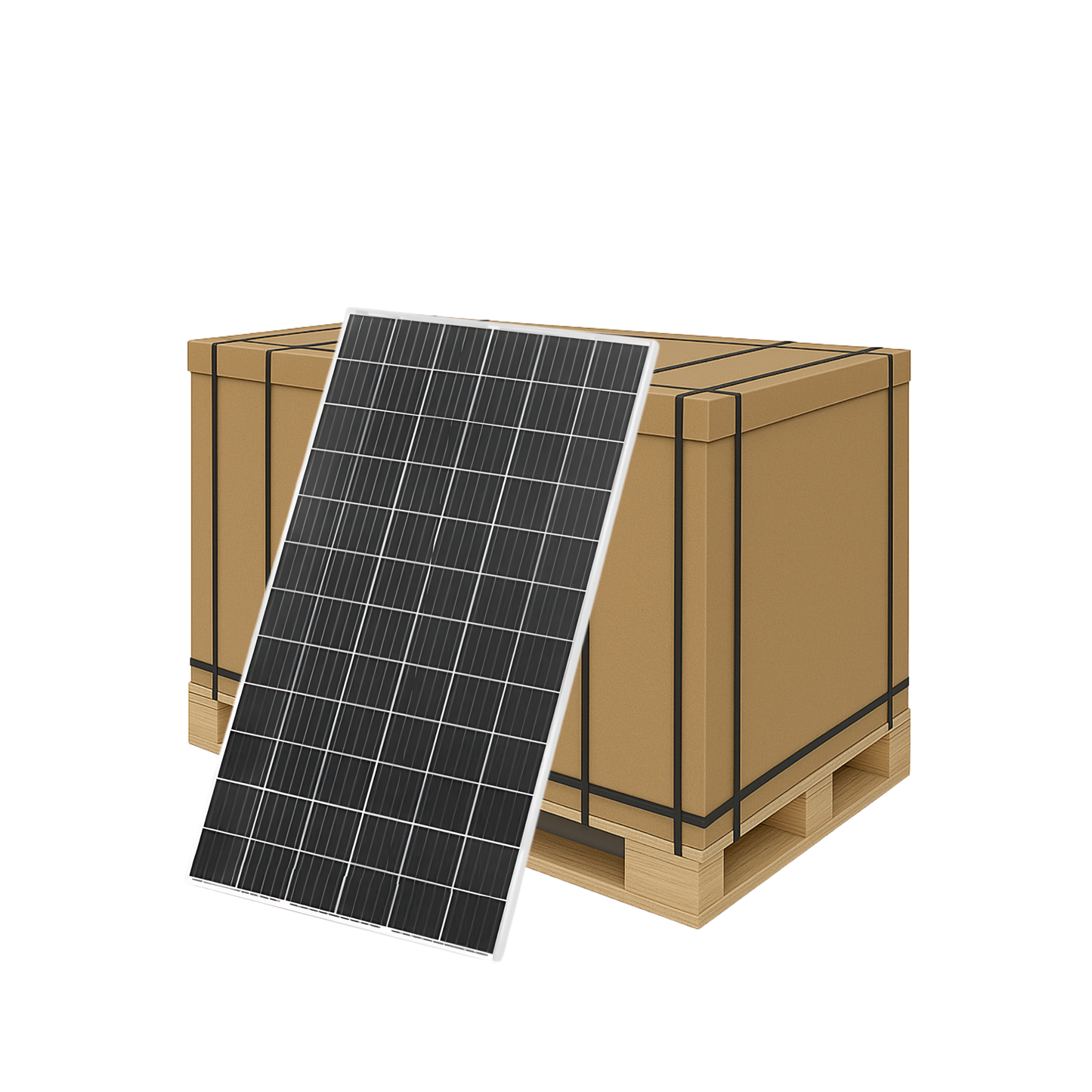 30-Pack 325W Yingli Used Refurbished Solar Panels - 9.75kW Pallet (YL325P-35B) - Wholesale Pallet Deal