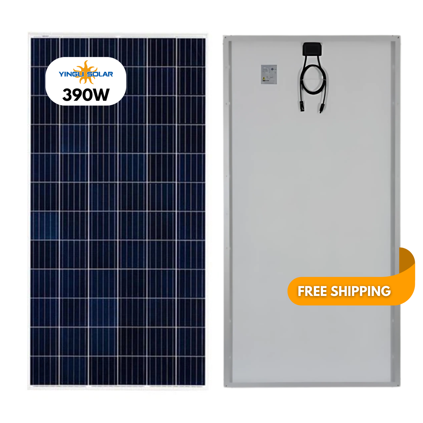 30-Pack 325W Yingli Used Refurbished Solar Panels - 9.75kW Pallet (YL325P-35B) - Wholesale Pallet Deal