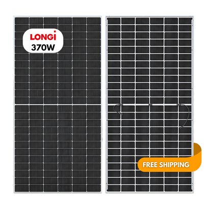 35-Pack 370W LONGi Tier 1 Panels - 12.95kW Pallet (LR6-72HBD-370M) - Wholesale Pallet Deal