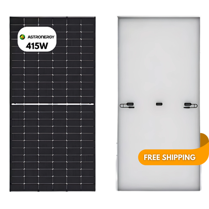 25-Pack 415W Astronergy Tier 1 Solar Panels - 10.38kW Pallet (CHSM72M-HC 415) - Wholesale Pallet Deal