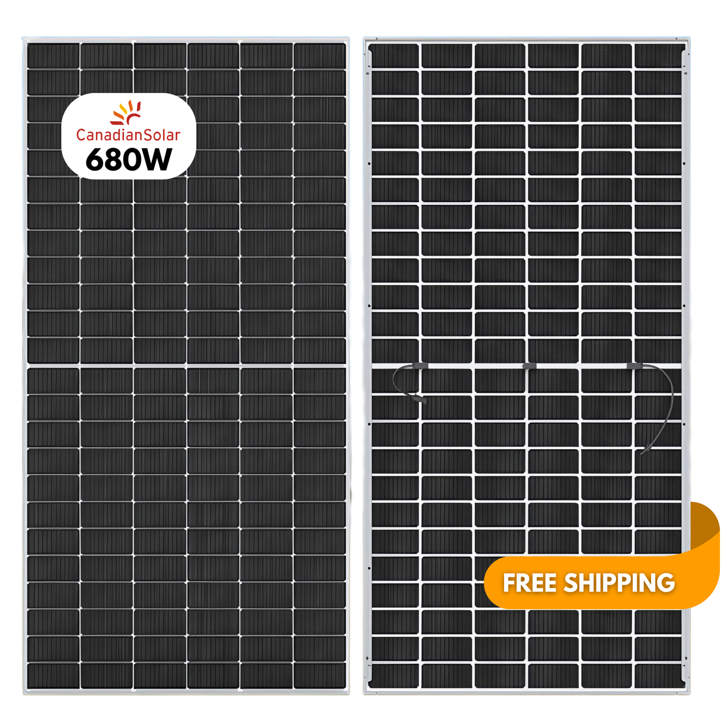 31-Pack 680W Canadian Solar Tier 1 Bifacial Top Con Panels - 21kW Pallet (CS7N-680TB-AG) - Wholesale Pallet Deal