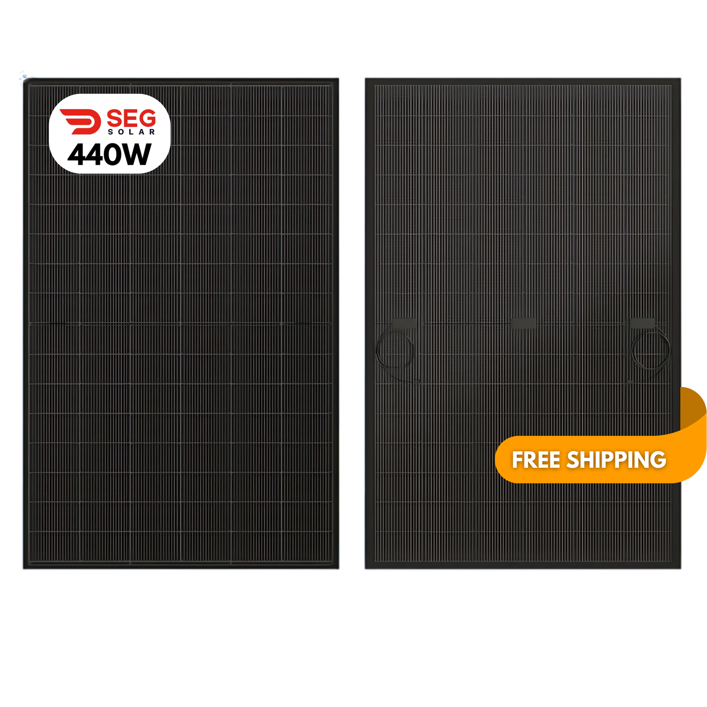 36-Pack 440W SEG N-Type Bifacial Tier 1 Solar Panels - 15.84kW Pallet (SEG-440-BTD-BG) - Wholesale Pallet Deal
