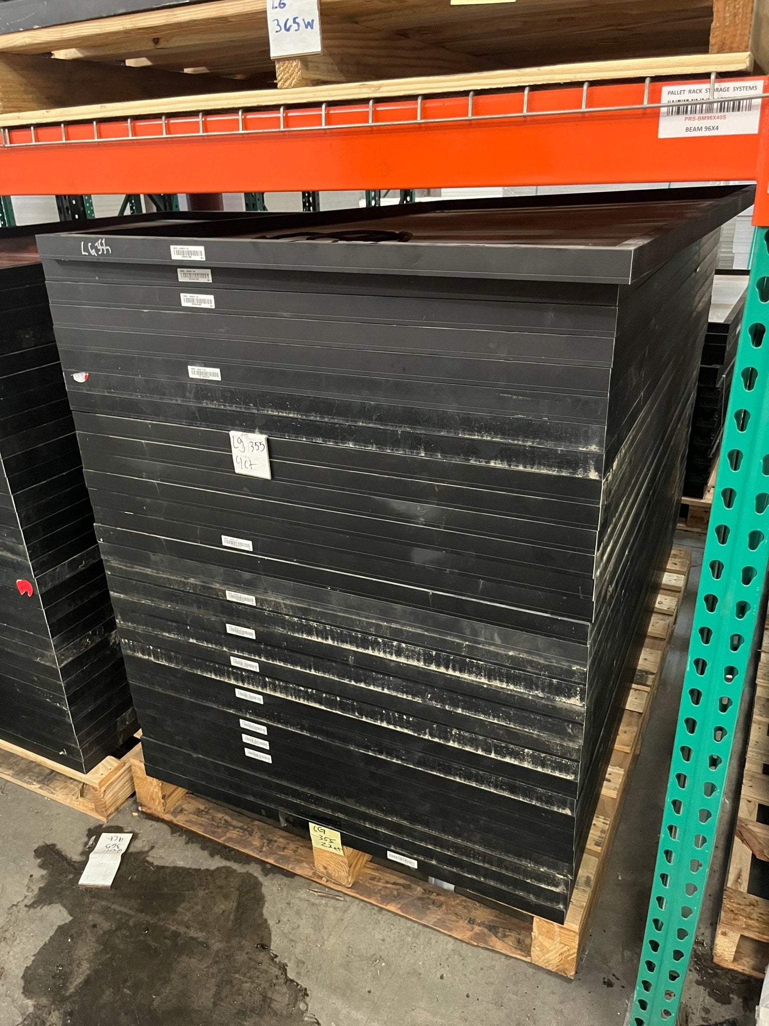 #keyword# - pallet - 355w LG Used Solar Panel Pallet of 31 (11kW) - #picturestatus# - Clear Energy Partners