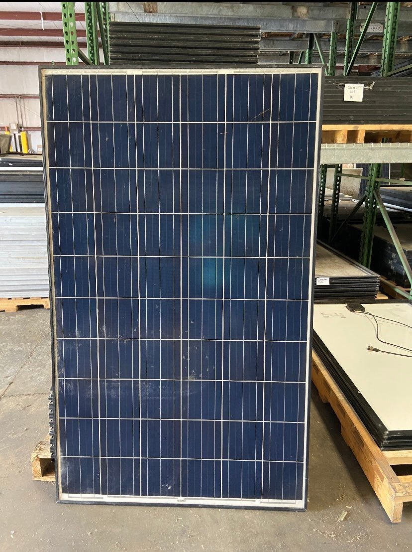 used solar panel