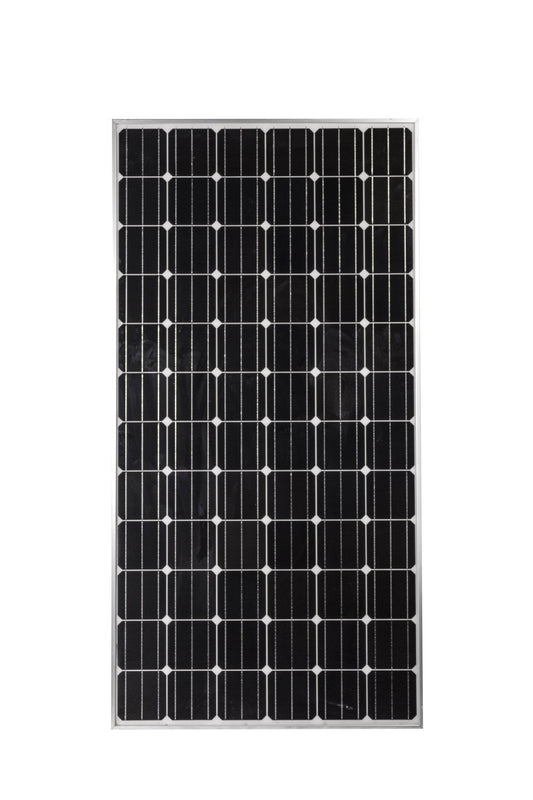 refurbished solar panel module - 380 watt heliene Pallet of Used Solar Panels (27 pcs) - front of panel - Clear Energy