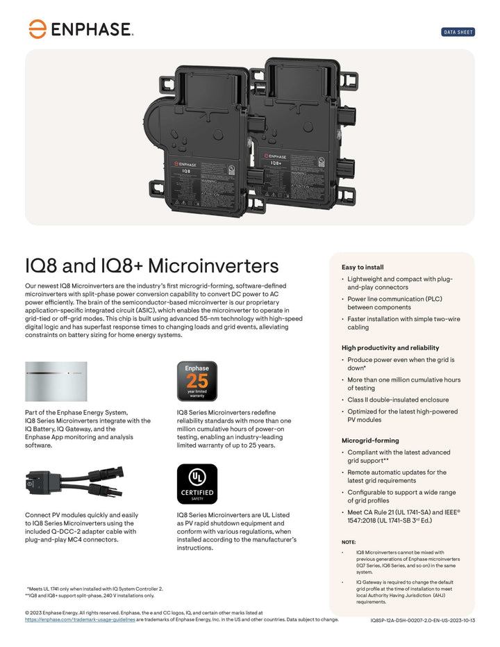 Enphase Microinverters For Solar Panel Systems | On Sale – Clear Energy ...